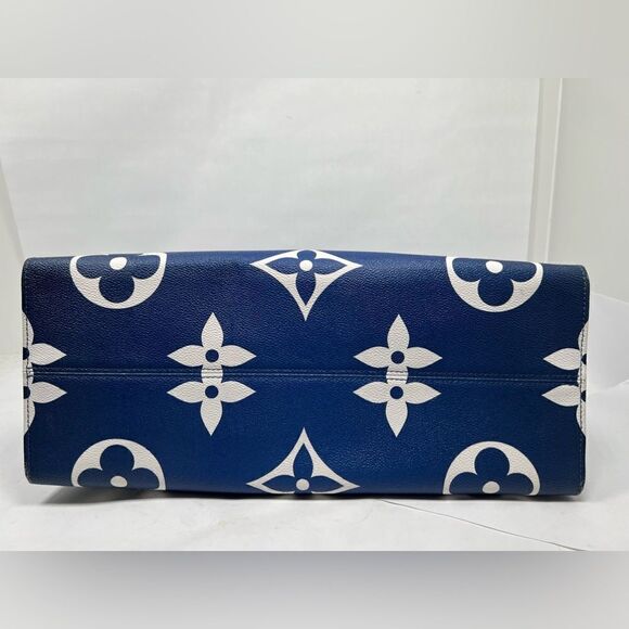 LOUIS VUITTON Monogram Escale Onthego GM Blue - Picture 7 of 15